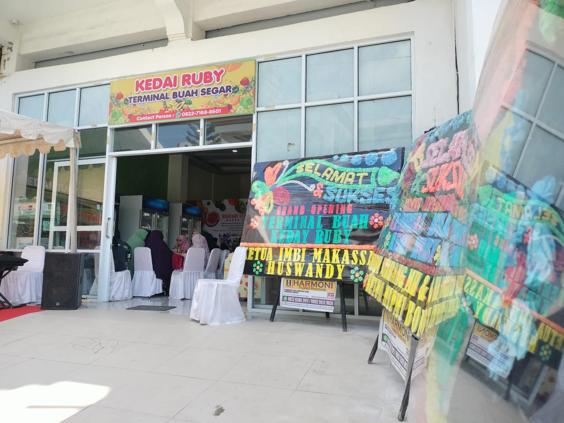 Resmi Grand Opening Terminal Buah Keday Ruby Sidrap