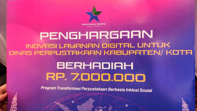 Dispustaka Enrekang Raih Penghargaan Inovasi Layanan Digital Terbaik 2024 dari Perpusnas RI