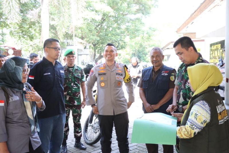 Pemantauan Logistik Pemilu, Bawaslu Sidrap Bersama Forkopimda Pastikan Kelancaran Pemungutan Suara