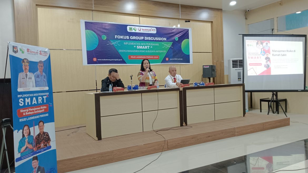 RSUD Lasinrang Pinrang Gelar FGD Terkait Implementasi Aksi Perubahan dan Manejemen Risiko