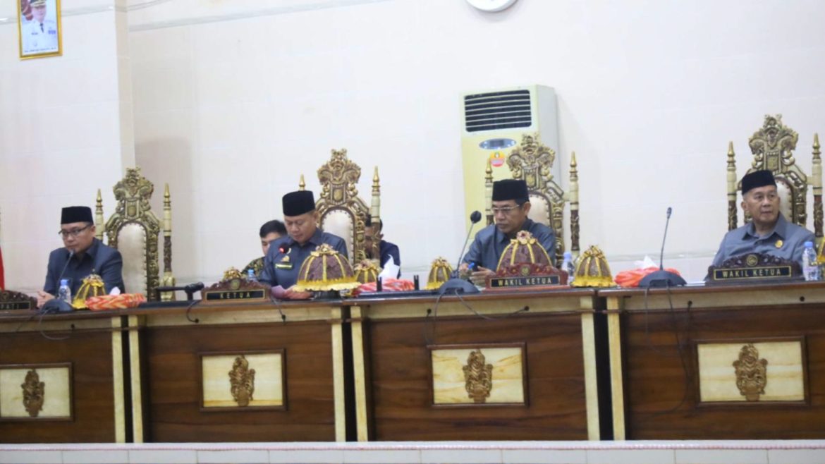 DPRD Wajo Gelar Paripurna Pembahasan dan Rekomendasi LKPJ Bupati 2023