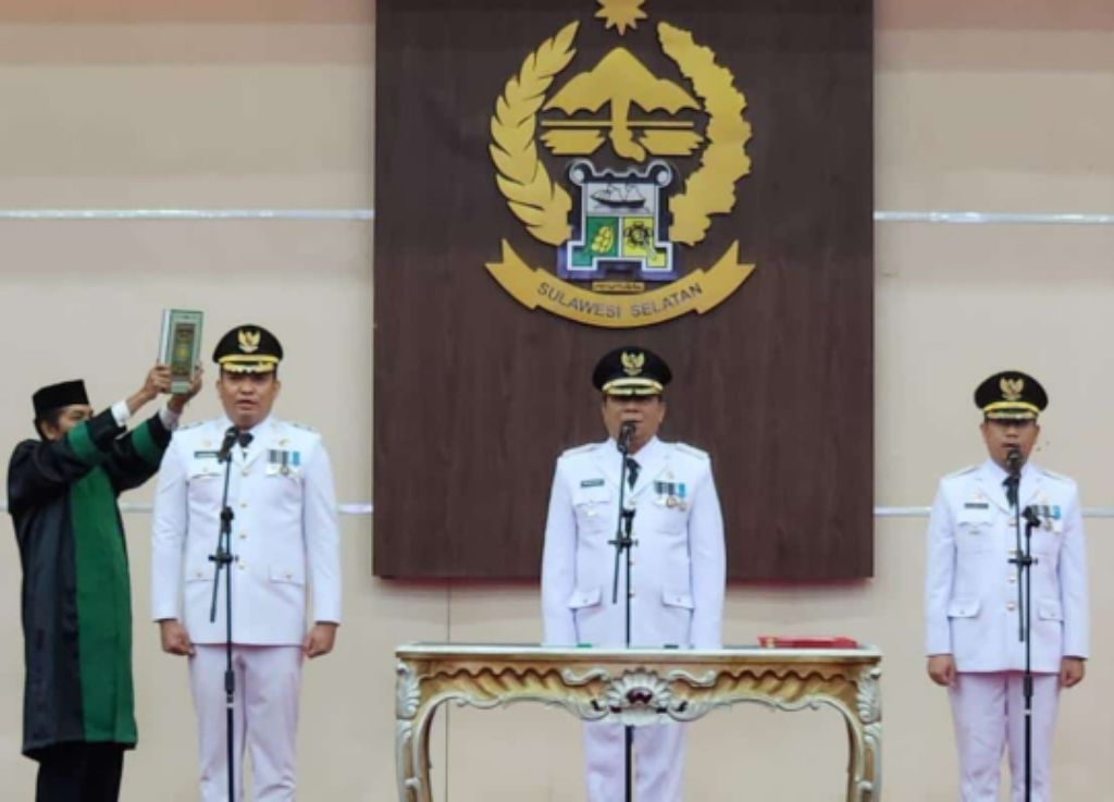 Resmi Dilantik PJ.Gubernur, Idham Kadir Dalle Penjabat Bupati Kabupaten Sidrap