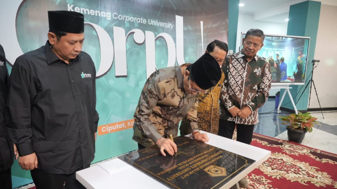 Kemenag RI Resmikan PIJAKAN dan Corpu: Langkah Strategis Menuju Transformasi SDM