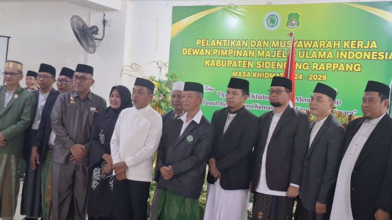 Dihadapan Pengurus MUI, Bupati Sidrap H.Syaharuddin Alrif Sampaikan Pesan Moril Pentingnya Keterlibatan Membangun Daerah