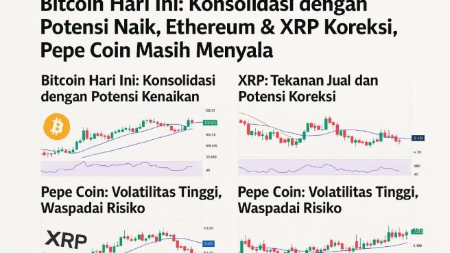 Grafik teknikal kripto yang terbit di media PenaRakyat.com