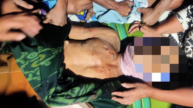 Jasad korban serangan buaya di Sungai Bulete, Pitumpanua, Wajo, telah dievakuasi dan disemayamkan di rumah duka.