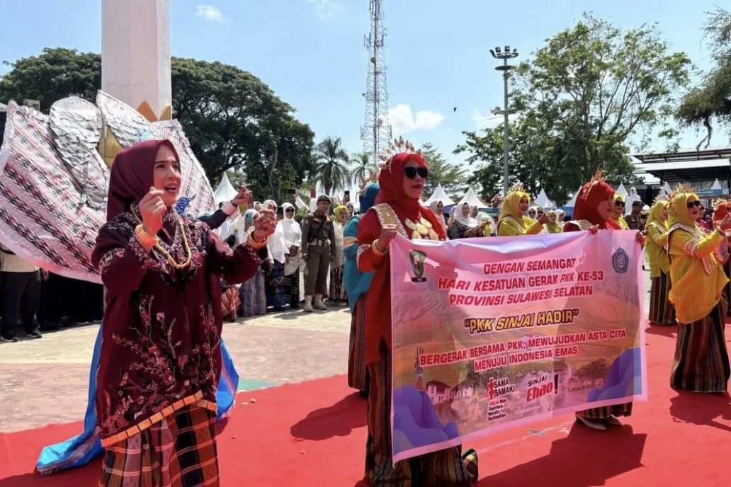Jambore HKG PKK Sulsel, PKK Sinjai Bawa Inspirasi Pemberdayaan Keluarga -  Penarakyat.Com