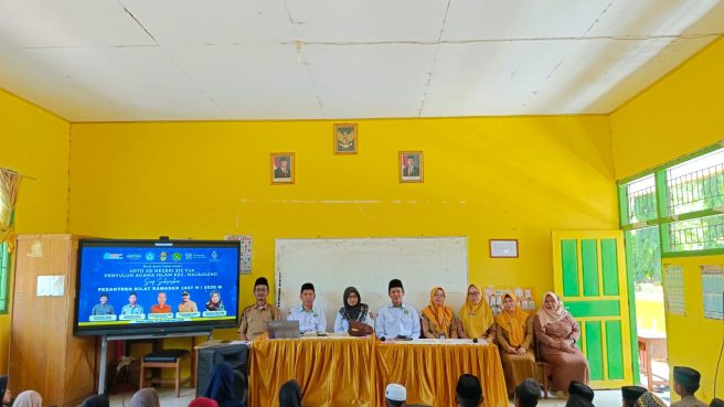 Pelaksanaan pembukaan Pesantren Kilat Ramadan 1447 H di UPTD SDN 313 Tua yang dihadiri oleh guru agama, penyuluh agama Islam, dan pengawas sekolah.