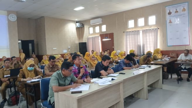 Legislator DPRD Wajo menghadiri Forum OPD penyusunan RKPD 2027 di Aula Bapperida.