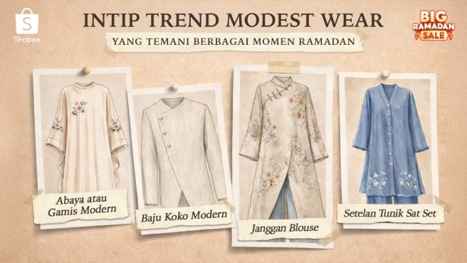 Tren Modest Wear Ramadan 2026 | Koleksi Fashion Shopee Big Ramadan Sale | Model Baju Lebaran Terbaru