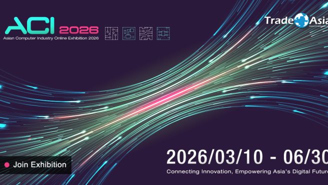 Poster resmi Pameran Industri Komputer Asia Online 2026 (ACI 2026).