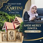 Wakil Ketua I DPRD Wajo Andi Merly Iswita memberikan pesan dalam momentum Hari Kartini mengenai tantangan perempuan di era digital.