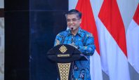 Menteri Ketenagakerjaan Yassierli memberikan keterangan resmi terkait penguatan program Jaminan Kehilangan Pekerjaan (JKP).