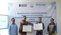Penandatanganan MoU bidang Perdata dan Tata Usaha Negara antara Pelindo Terminal Petikemas Merauke dengan Kejaksaan Negeri Merauke.