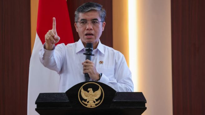 Menteri Ketenagakerjaan Yassierli memberikan keterangan resmi terkait ratifikasi Konvensi ILO 188 melalui Perpres Nomor 25 Tahun 2026.